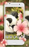 Cute Baby Panda Theme تصوير الشاشة 2