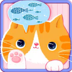 Скачать Милый котик: розовая тема APK