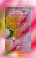 Pink tulip Theme C Launcher imagem de tela 2