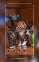 Theme with cats C Launcher Affiche