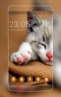 kitty cat Theme C launcher โปสเตอร์