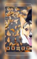 پوستر Cute Puppy Theme C Launcher