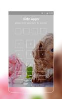 Lovely theme: Puppy ảnh chụp màn hình 2