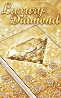 Luxury Diamond Launcher: Gold Glitter Deluxe Theme capture d'écran 2