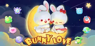 Kawaii Rabbit Love theme