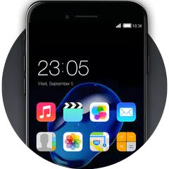 download Stylish launcher theme for New iphone 7 APK
