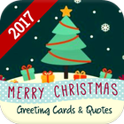 Merry Christmas Greeting Cards & Quotes 2017 icône