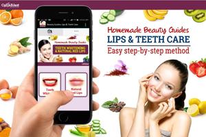 Homemade Beauty Guides: Lips & Teeth Care Affiche