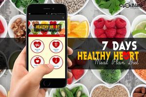 7 Days Healthy Heart Meal Plan Diet Affiche