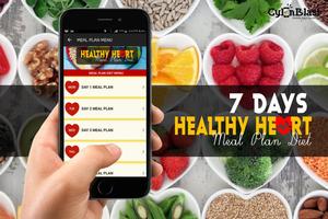 7 Days Healthy Heart Meal Plan Diet capture d'écran 1