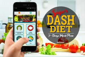 SUPER DASH DIET MEAL PLAN پوسٹر