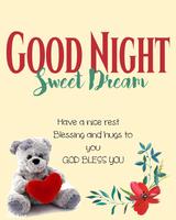 Sweet Good Night Wishes and Quotes capture d'écran 1