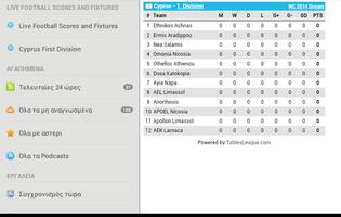 Cyprus Football Live Ekran Görüntüsü 3