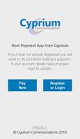 Rent Payment App from Cyprium Affiche