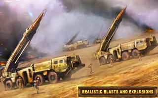 US Army Truck Missile Launcher Attack : Army Games Affiche