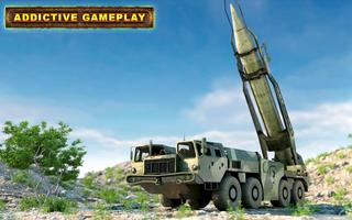US Army Truck Missile Launcher Attack : Army Games capture d'écran 2