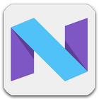 Nougat - Icon Pack icône