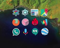 Nougat - Icon Pack capture d'écran 2