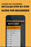 Ketogenic Diet for Beginners : Low Carb Keto Diet Affiche