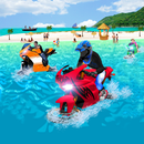 Super water bike Rider and beach bike stunt racing APK