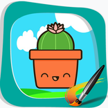 Saguaro Cactus CartoonColoring