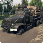 Truck Simulation Operation Wood Zeichen