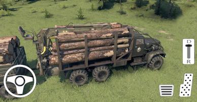 Truck Simulation Operation Wood Plakat