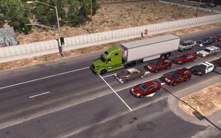 Truck Driver Real Traffic Mod poster