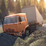 Orange Truck Driver Orange Transporter