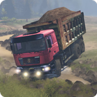 Truck Driver Operation Sand Transporter أيقونة