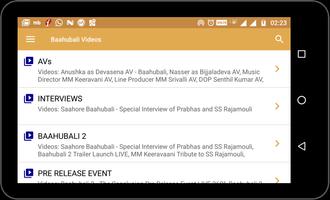 Baahubali Videos 截图 1