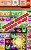 Jelly Monsters- Match 3 Games اسکرین شاٹ 1