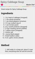 Cabbage Soup Recipes Full تصوير الشاشة 2