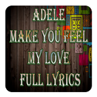 آیکون‌ Adele Make You Feel My Love Full Lyrics