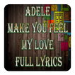 Adele Make You Feel My Love Full Lyrics