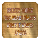Selena Gomez The Heart Wants What It Wants Lyrics ícone