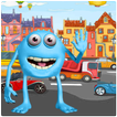 Monster Game: Road Cross Fun