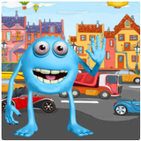 Monster Game: Road Cross Fun simgesi