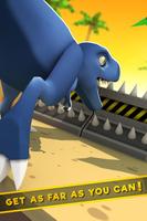 Jurassic Dino: Blue Raptor captura de pantalla 1