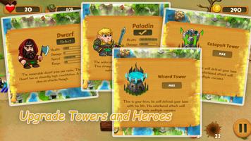 Heroes TD: Fantasy Wars اسکرین شاٹ 3