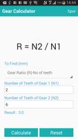 Gear Design Calculator ảnh chụp màn hình 3