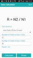 Gear Design Calculator syot layar 3