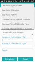 Gear Design Calculator capture d'écran 2