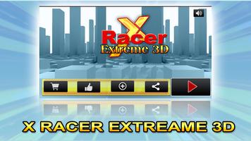X Racer Extreme 3D capture d'écran 2