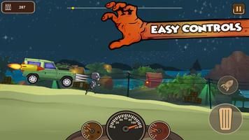 Zombie Killer Car Racing 3D ảnh chụp màn hình 1