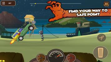 Zombie Killer Car Racing 3D ảnh chụp màn hình 2