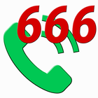 Appuyez 666 joke call icône