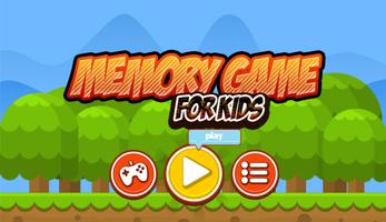 Memory Game For Kids โปสเตอร์