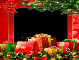 Merry Christmas Photo Frames poster