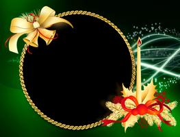 Green Christmas Photo Frames screenshot 2